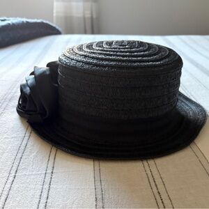 Black Women's Hat